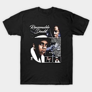 Jay-Z Reasonable Doubt List T-Shirt